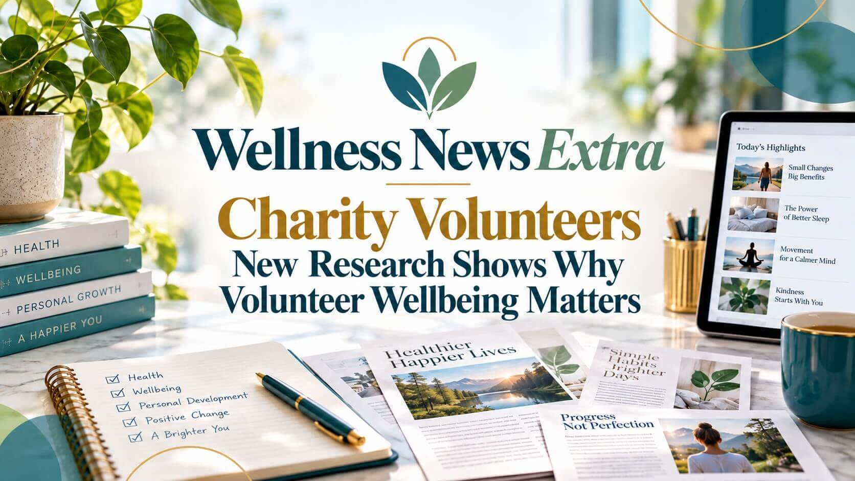 Wellness Within News Extra Charity Volunteers